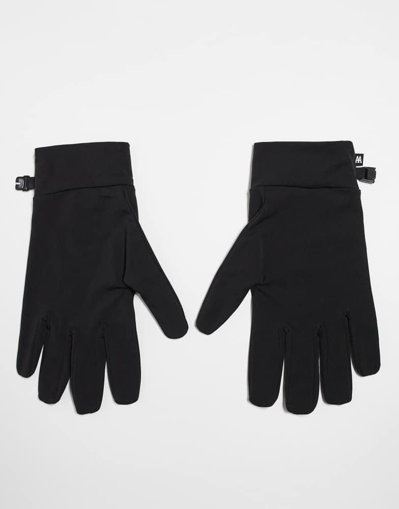 Double A by Wood Wood Double A By Wood Wood Chase gloves in black