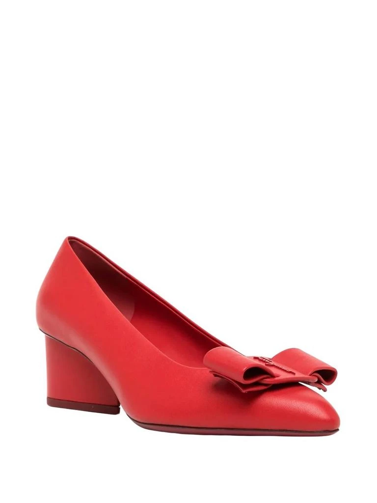 Salvatore Ferragamo Women
s Viva Bow Pumps In Red 1