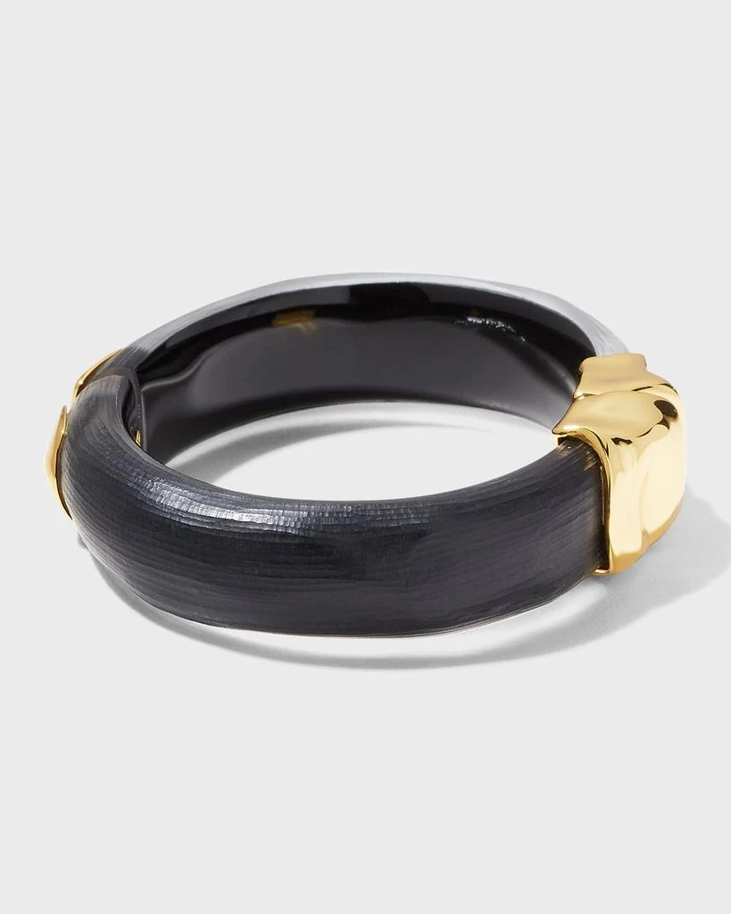 Alexis Bittar Molten Gold Hinge Bracelet 5