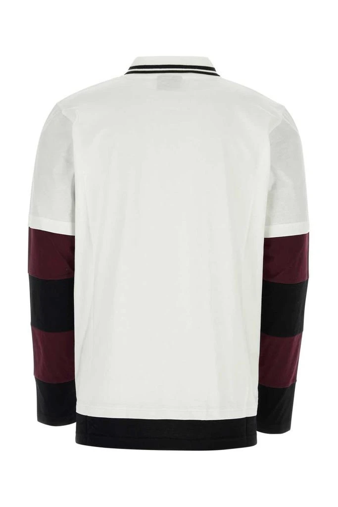 Botter Botter Logo-Embroidered Layered Long-Sleeved Polo Shirt 2
