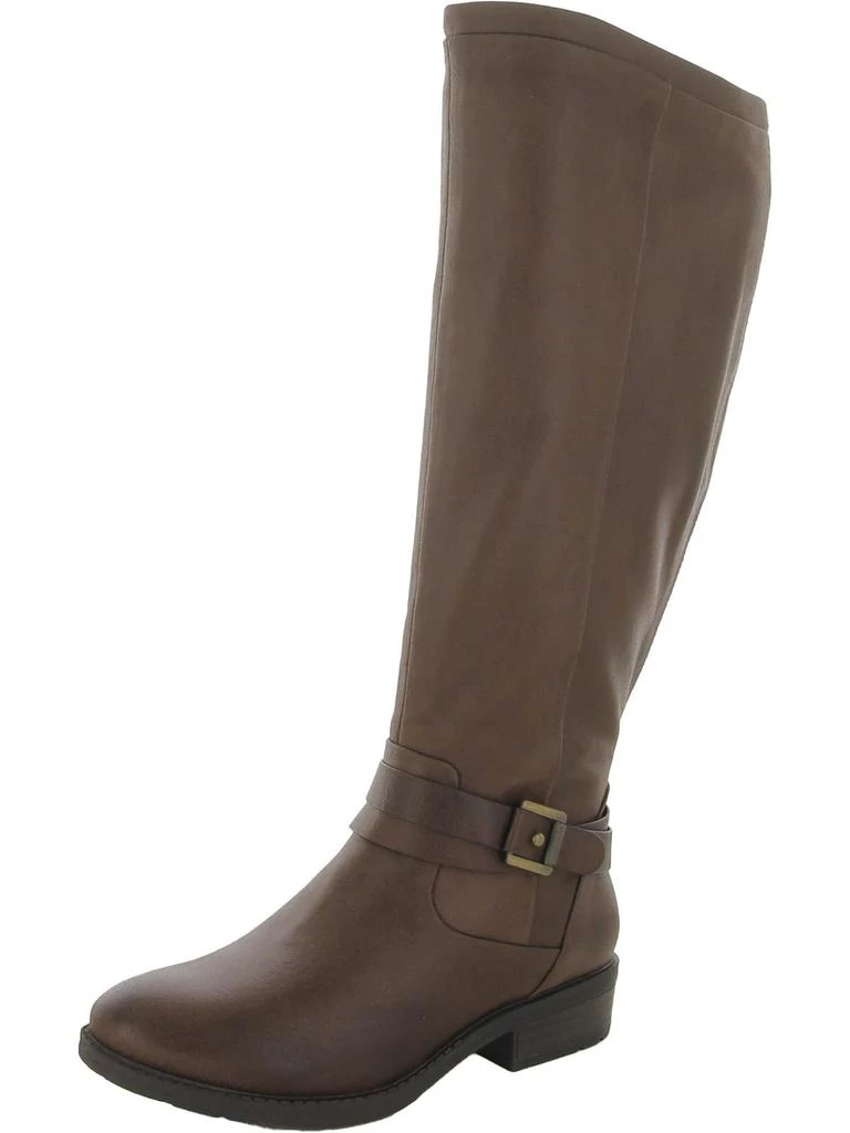 Baretraps Yvonna Womens Wide Calf Tall Knee-High Boots 1