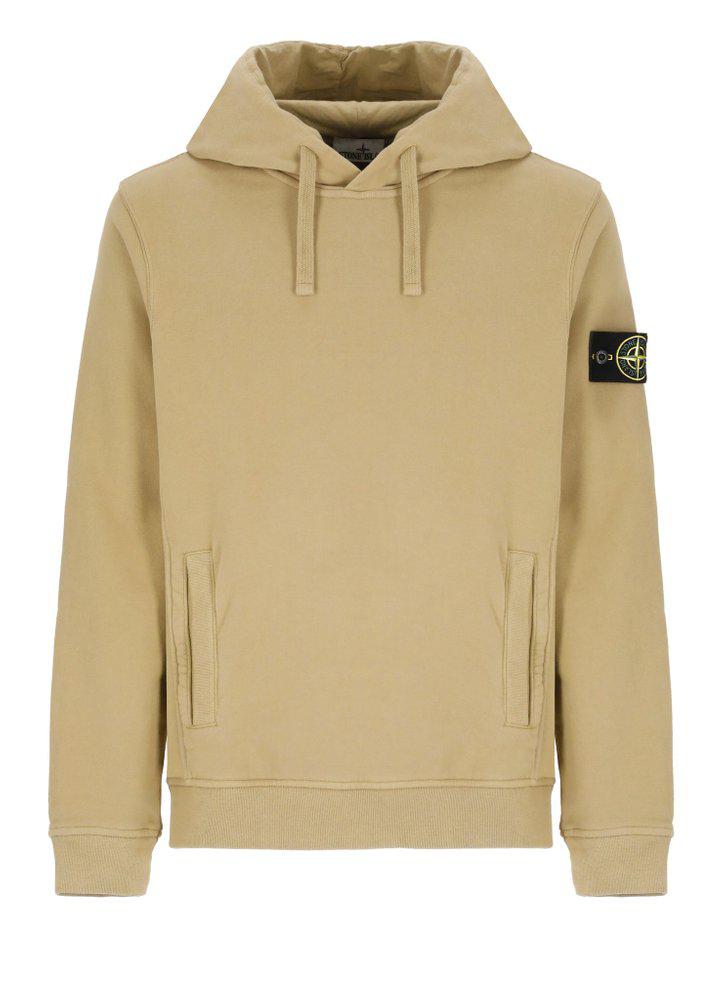 Stone Island Stone Island Logo Patch Drawstring Hoodie
