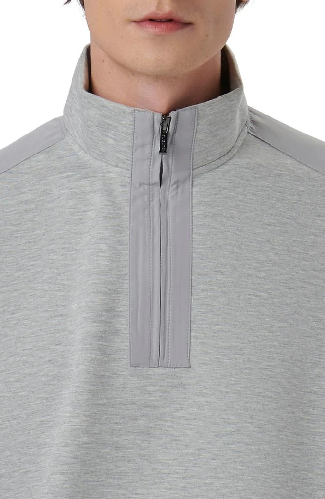 BUGATCHI Soft Touch Quarter Zip Pullover 4