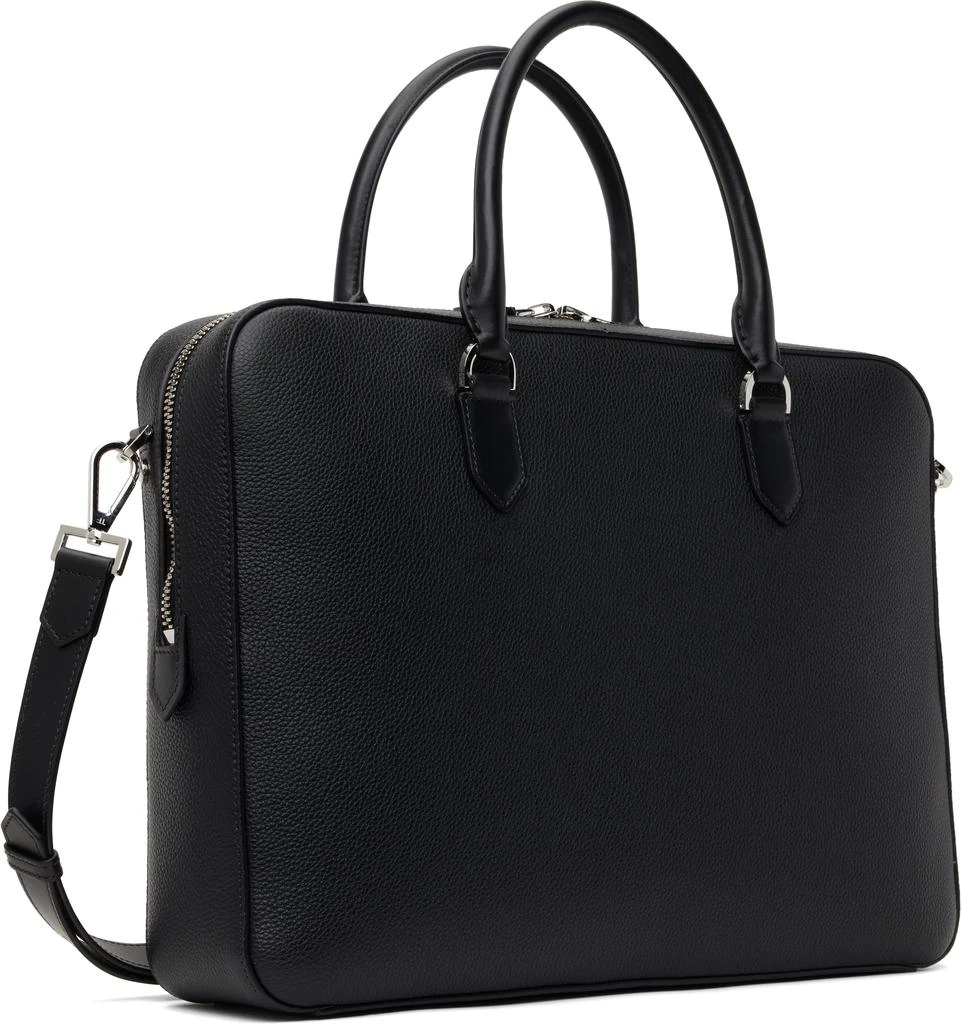Tom Ford Black Soft Grain Leather Elliot Briefcase 3