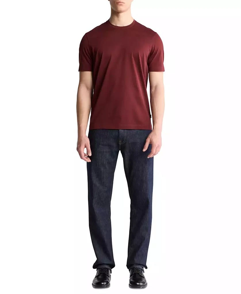 Calvin Klein Men's Double Mercerized Tailored Regular-Fit T-Shirt 4