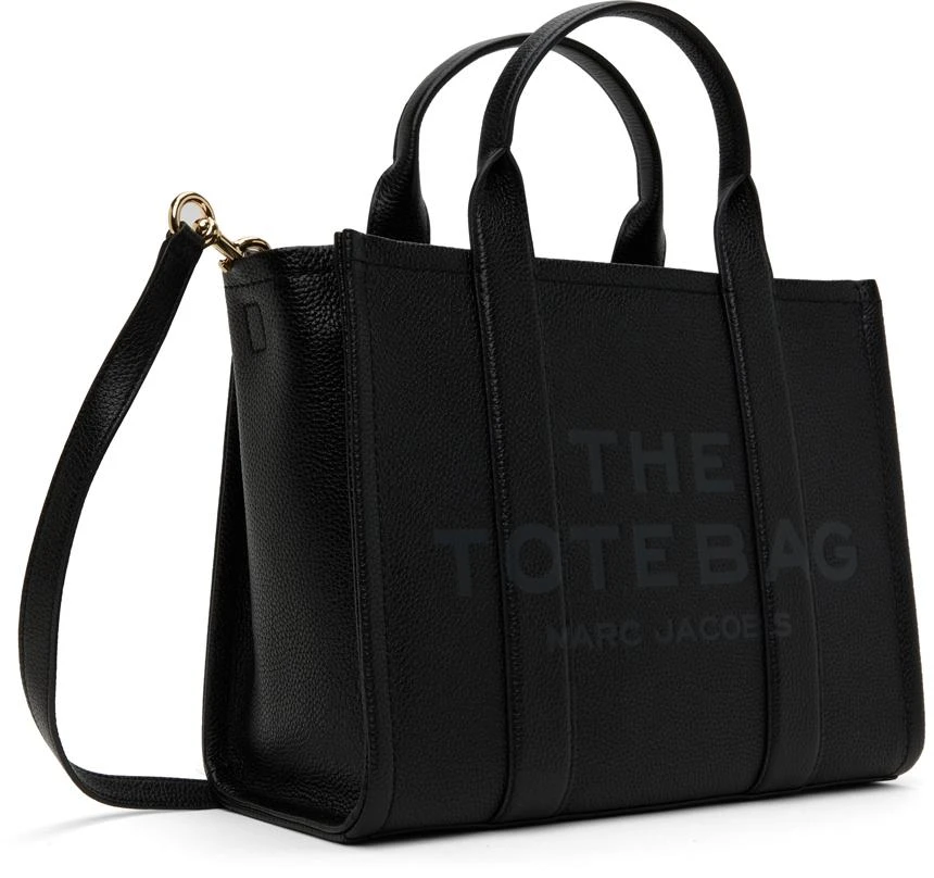 Marc Jacobs Black 'The Leather Medium' Tote 2