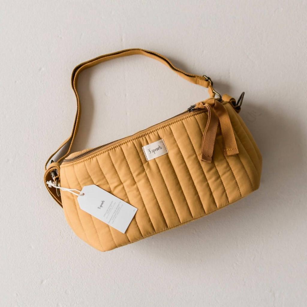 3 Sprouts Universal Stroller Caddy Organizer In Mustard
