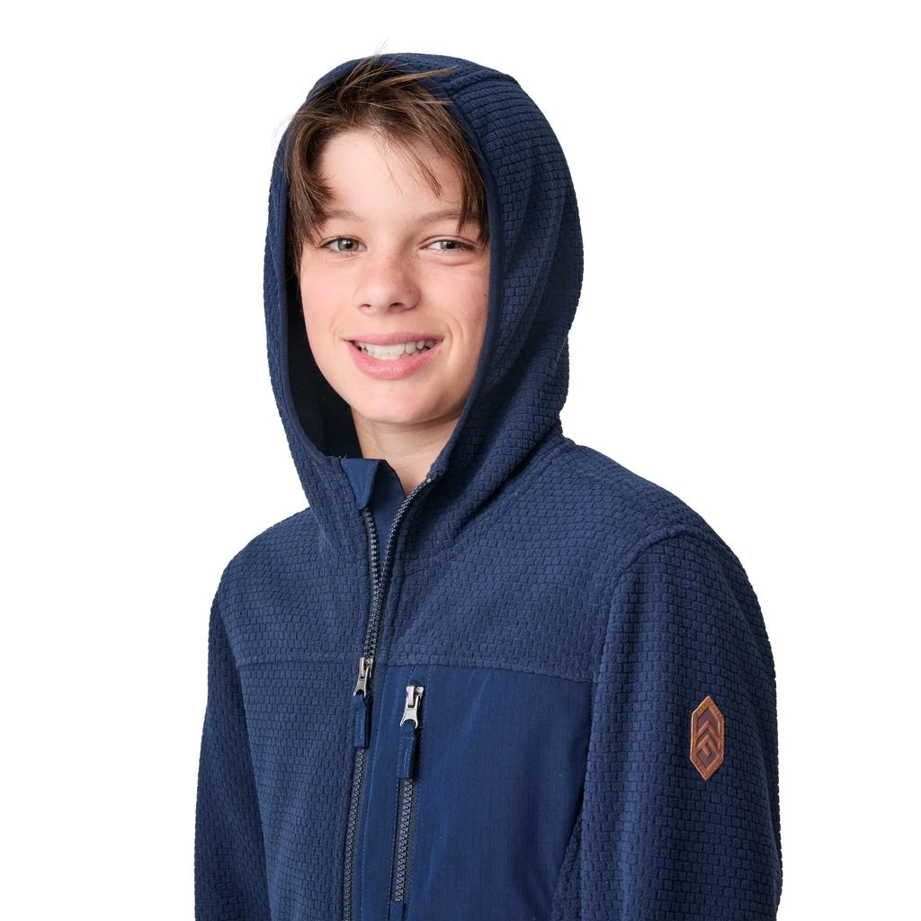 Free Country Boys' Brick Fleece Hoodie Jacket 8