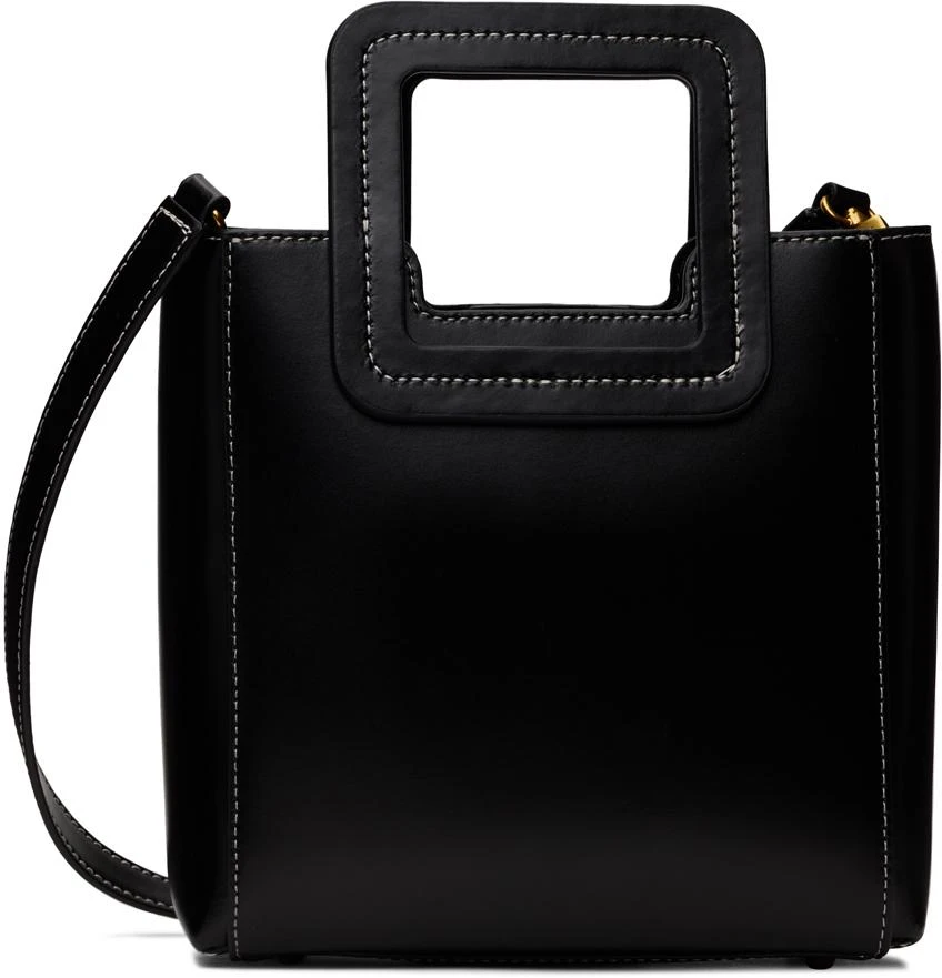 Staud Black Mini Shirley Bag 1