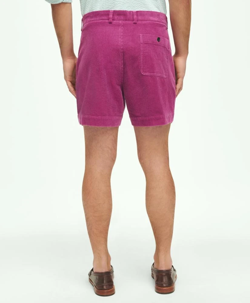 Brooks Brothers 5.5" Wide-Wale Corduroy Shorts 3