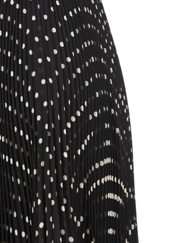 Valentino Valentino Asymmetric Polka Dot Printed Skirt 4