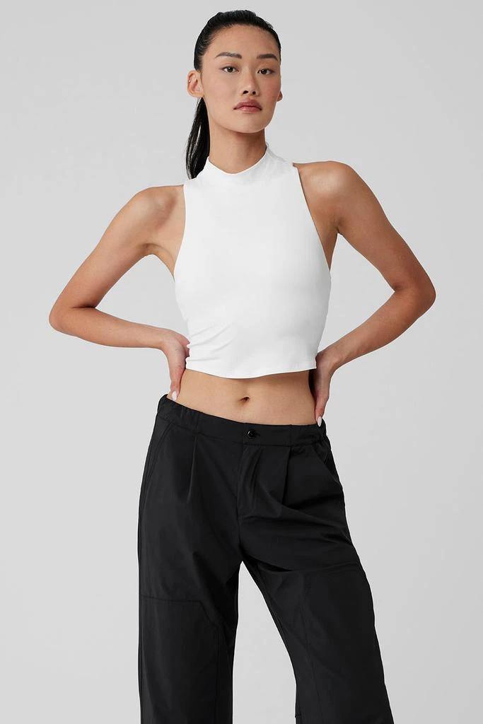 Alo Alosoft Top That Bra Tank - White 1