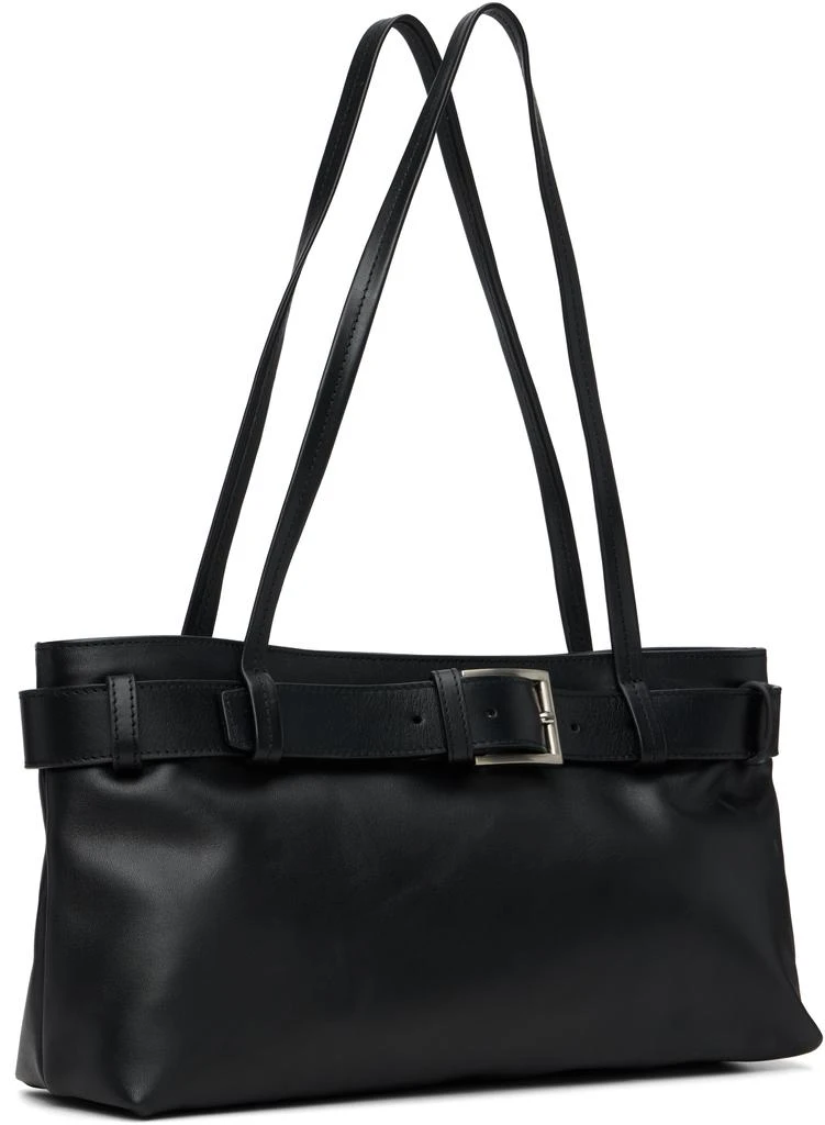 St. Agni Black Belt Detail Baguette Bag 2