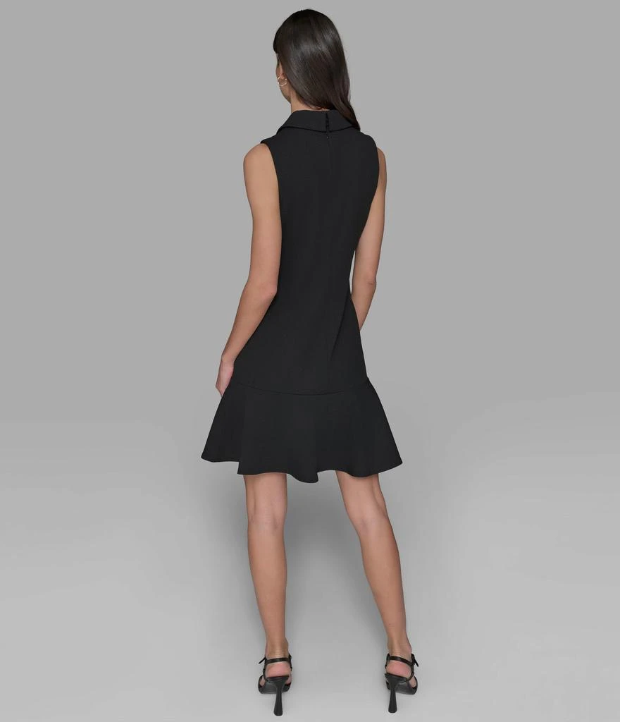 Karl Lagerfeld Paris SLEEVELESS COLLARED DRESS 2