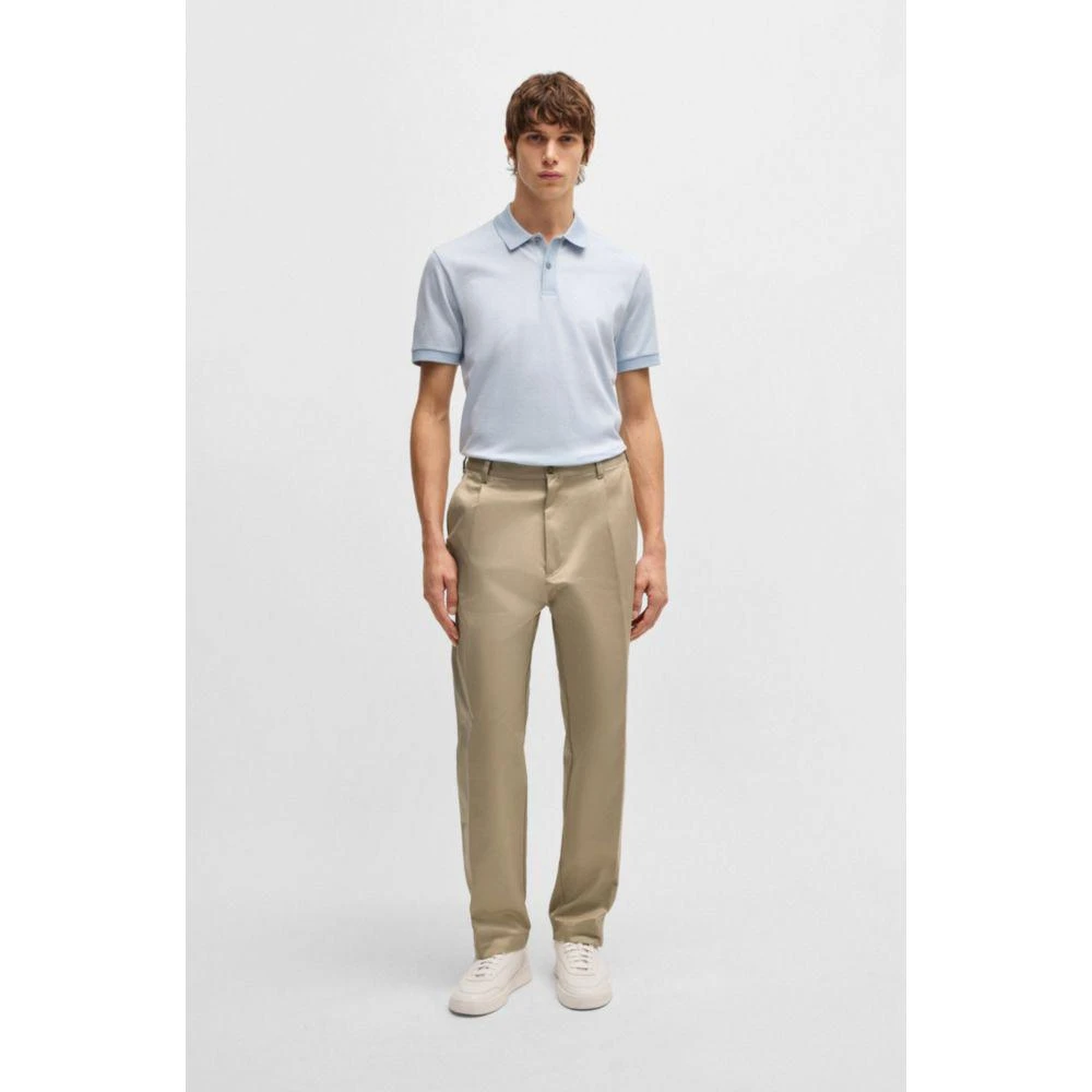 Hugo Boss Porsche x  relaxed-fit trousers in cotton twill 2