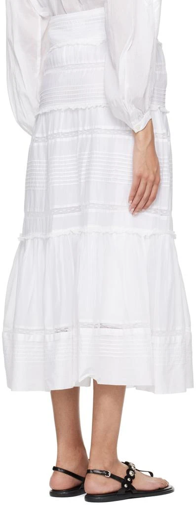 Isabel Marant White Gihane Maxi Skirt 3