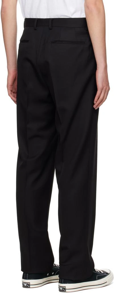 Wacko Maria Black Pleated Trousers 3
