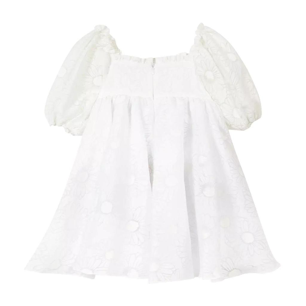 Tartine et Chocolat Tartine et Chocolat Pleated Floral-Lace Dress