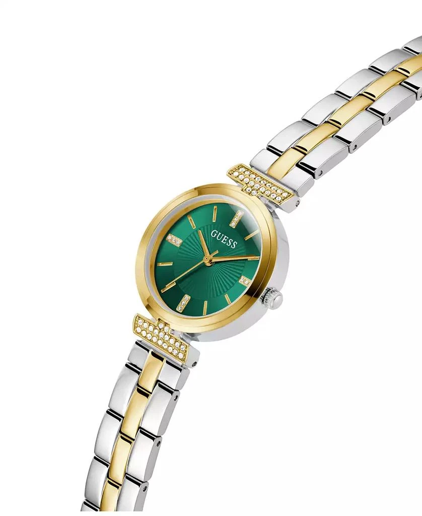GUESS Women's Analog Two-Tone Stainless Steel Watch, 28 mm 4