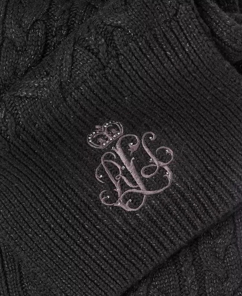 Ralph Lauren Metallic Cable Scarf 3