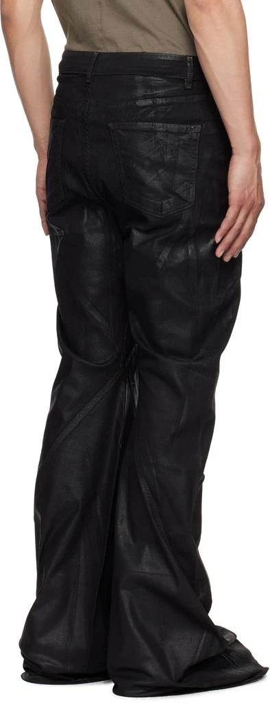 Rick Owens Black Hollywood Bias Bootcut Jeans 3