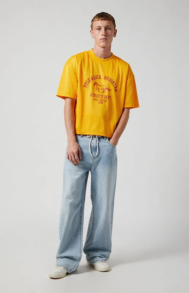 PacSun Indigo Drawstring Extreme Baggy Jeans 2