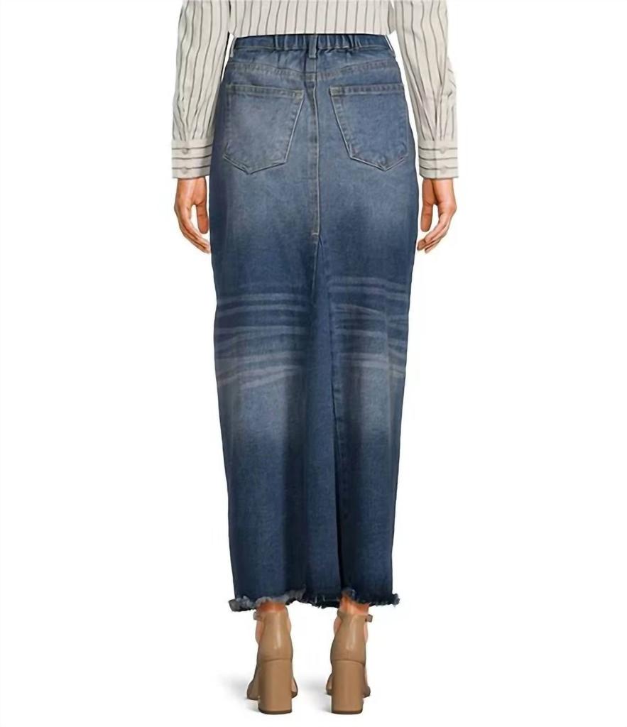 Elan Elan - Front Slit Maxi Skirt