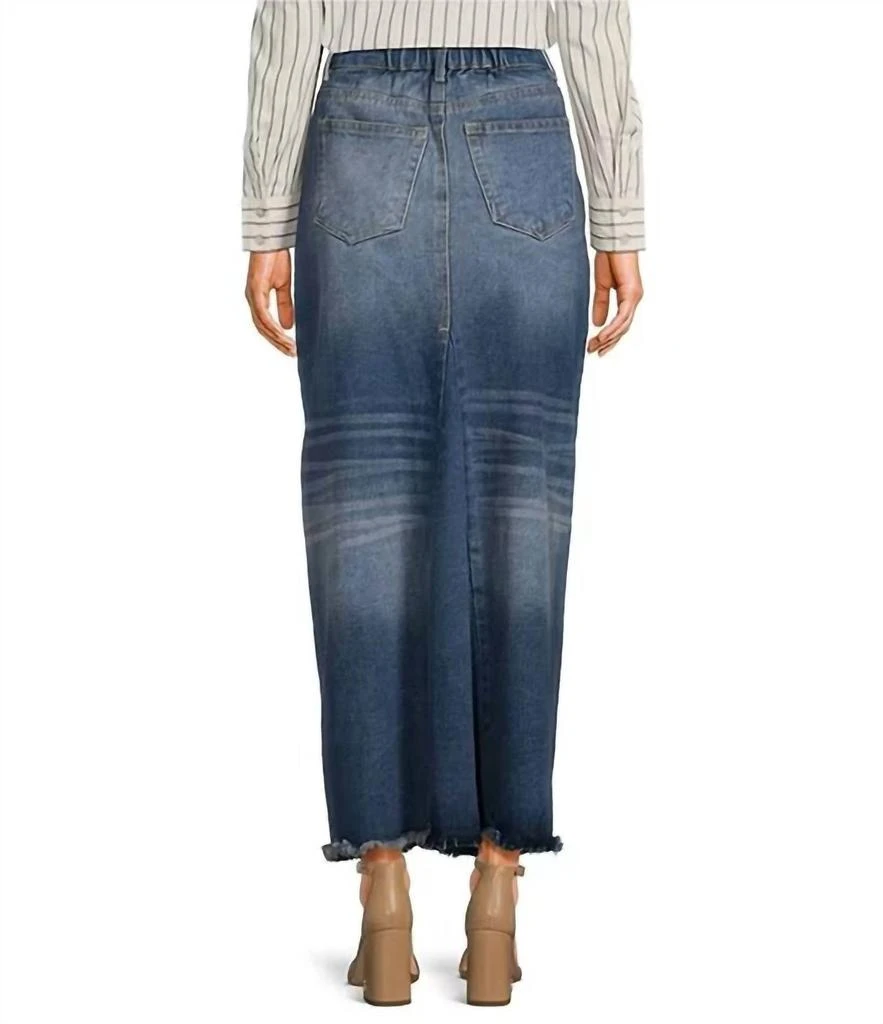 Elan Elan - Front Slit Maxi Skirt 2