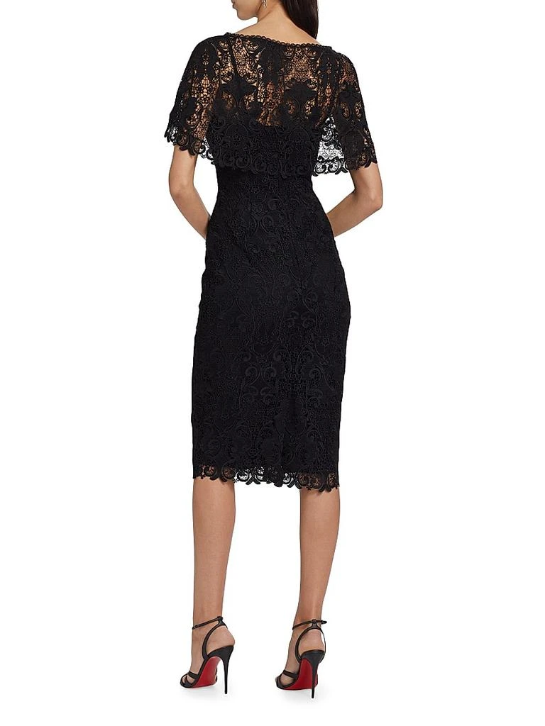 Badgley Mischka Lace Cocktail Dress 5