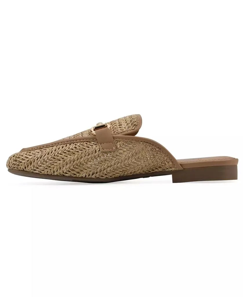 White Mountain Women's Bobbin Slip-On Mules 6