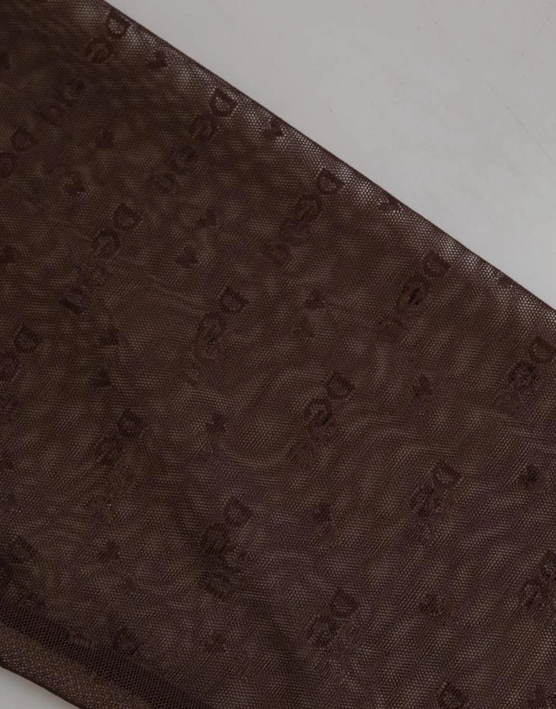 Dolce 
Gabbana Nylon Logo Lace Leggings Pants Women
s Underwear 4