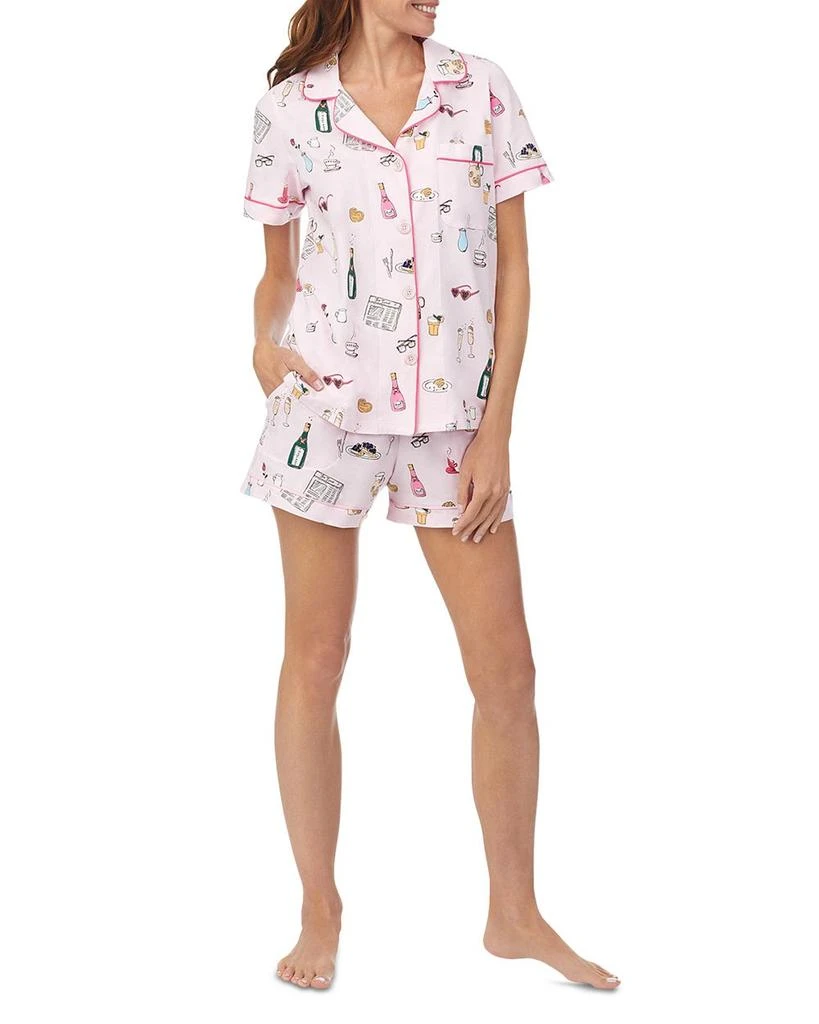 BedHead Pajamas Let's Do Brunch Short Pajama Set 7