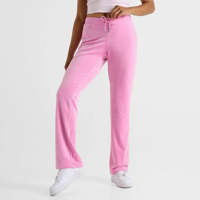 JUICY COUTURE Women's Juicy Couture OG Big Bling Velour Track Pants 4