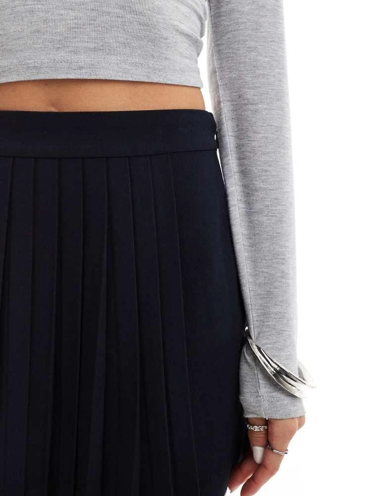 Abercrombie Fitch Abercrombie Fitch pleated wrap skort in