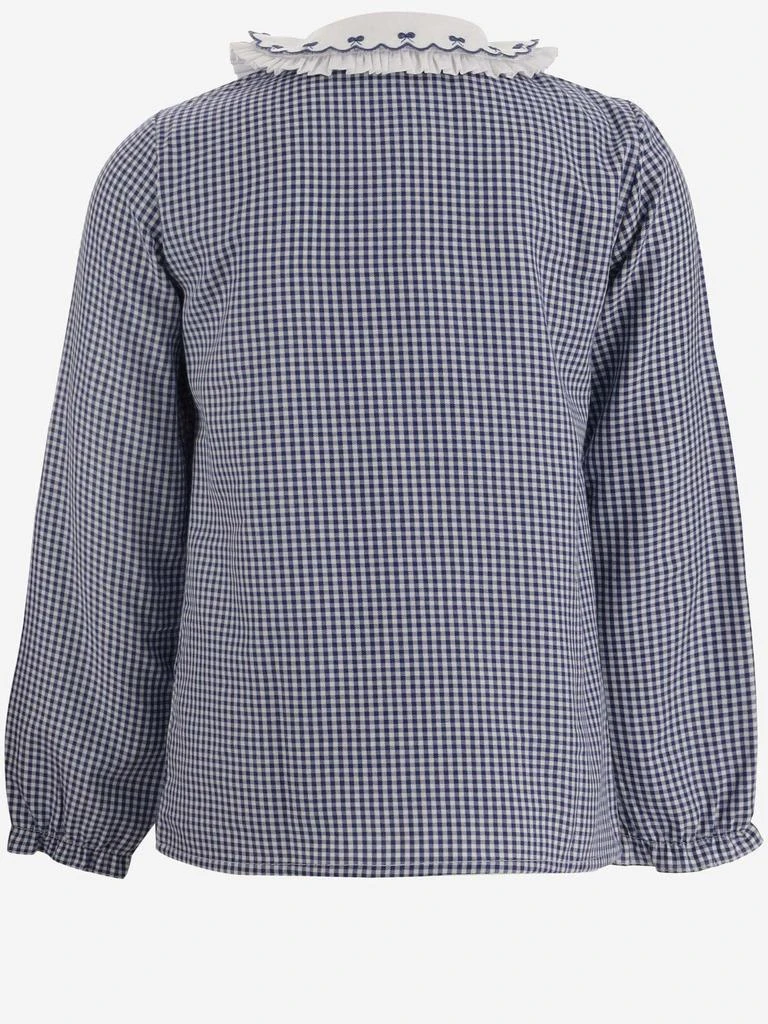 Nicoletta Fanna Cotton Shirt With Check Pattern 2