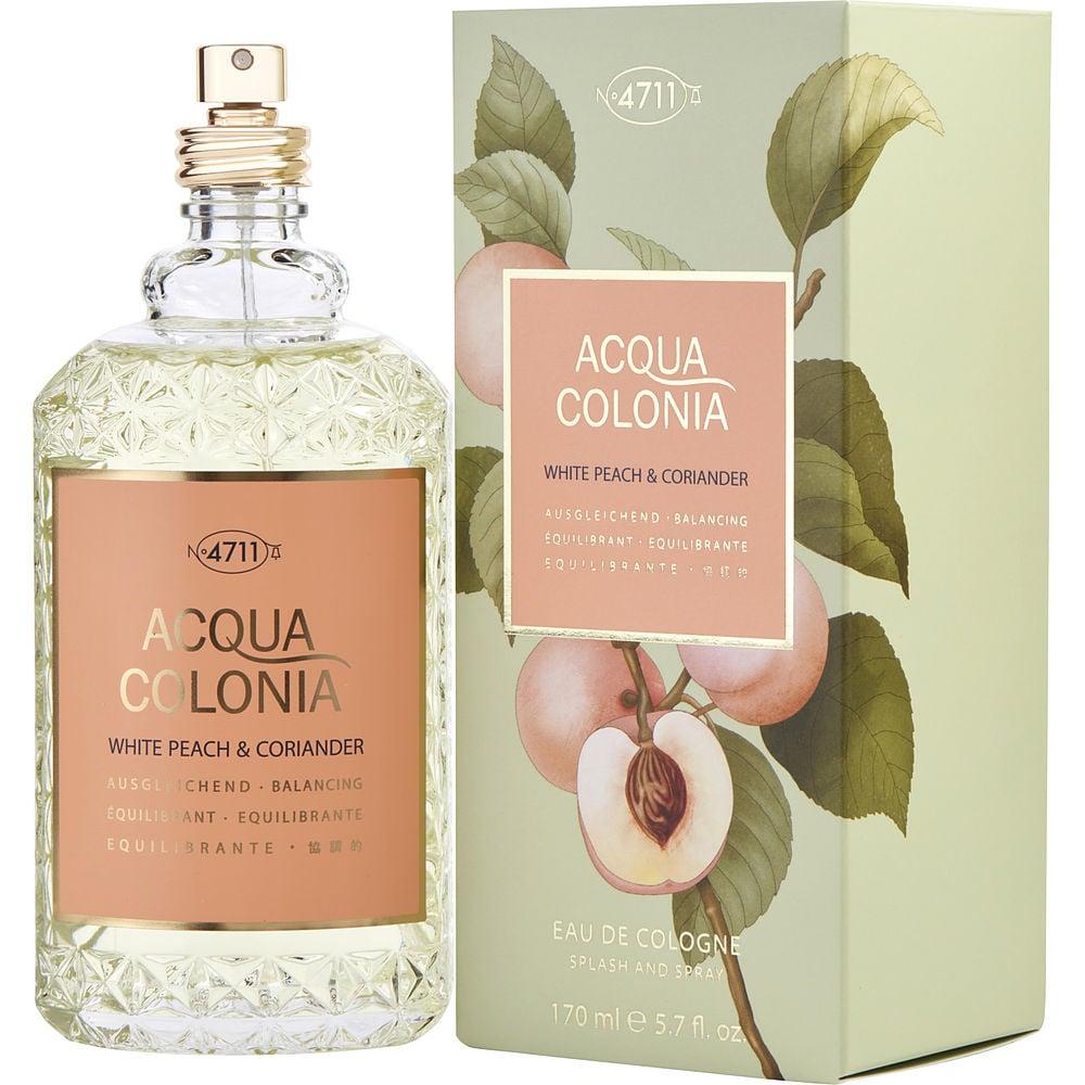 4711 Acqua Colonia White Peach & Coriander By  Eau De Cologne Spray 5.7 Oz Women