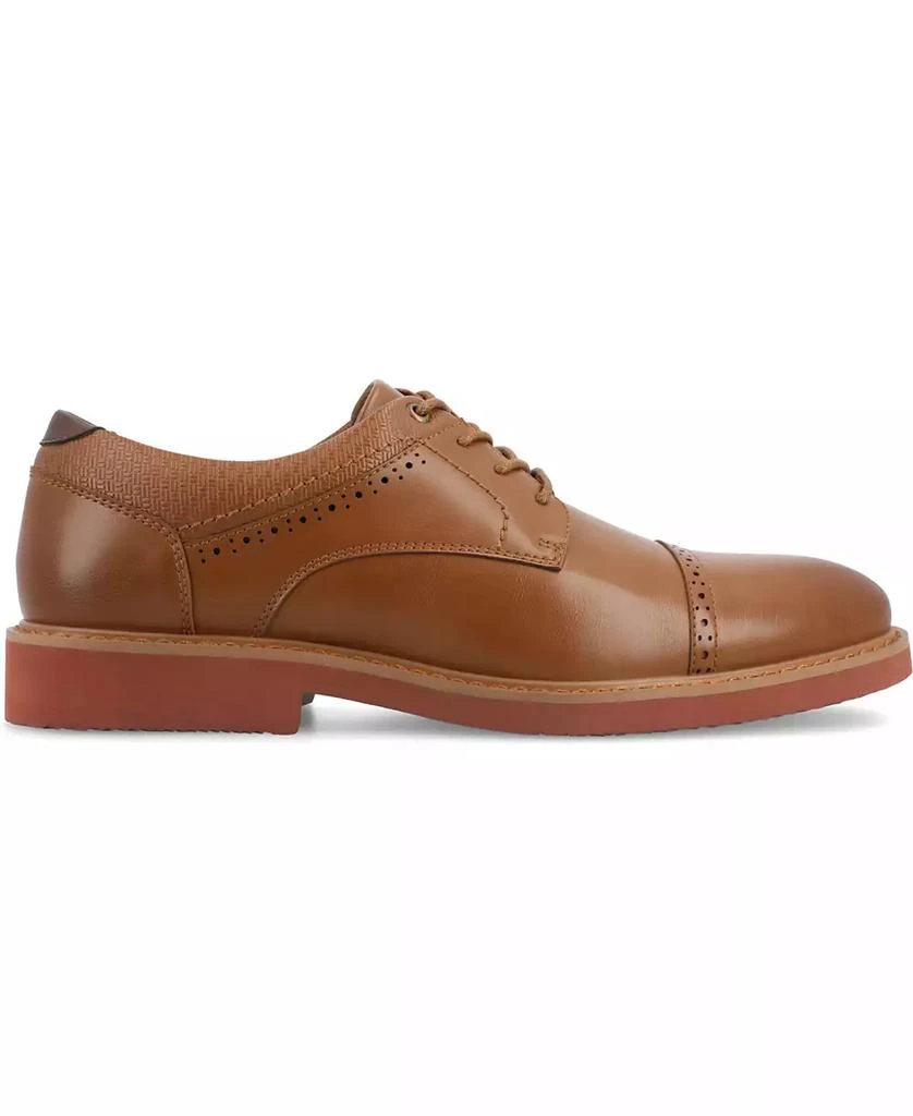 Vance Co. Men's Dexter Tru Comfort Foam Cap Toe Lace-Up Derby Shoes 2