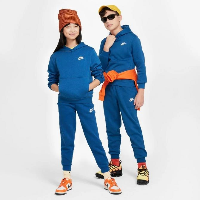 NIKE Kids' Nike Sportswear Club Fleece Pullover Hoodie 2