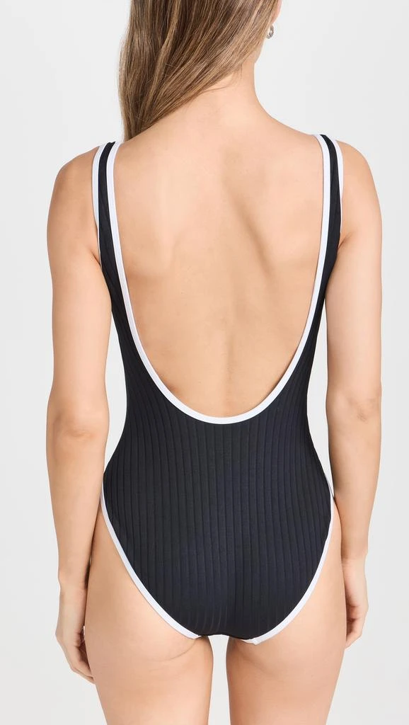 Solid  Striped The Annemarie One Piece 3