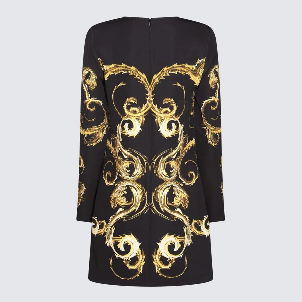 Versace Black And Gold Dress 2