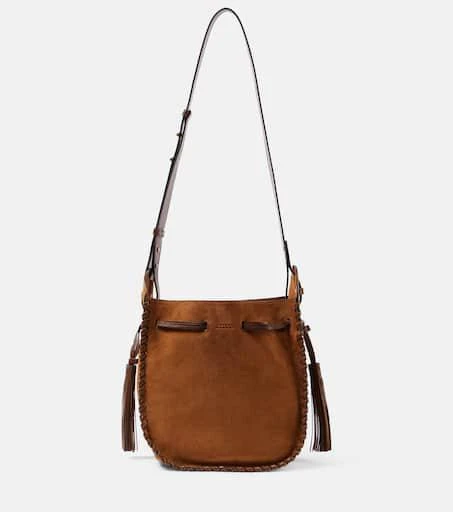 Isabel Marant Silao Medium suede bucket bag 1