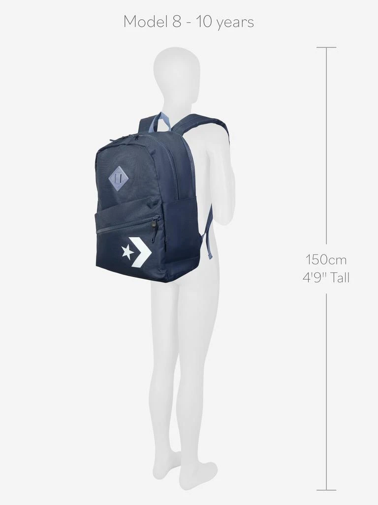 Converse Converse Kids Star Chevron Backpack in Navy (43cm) 5