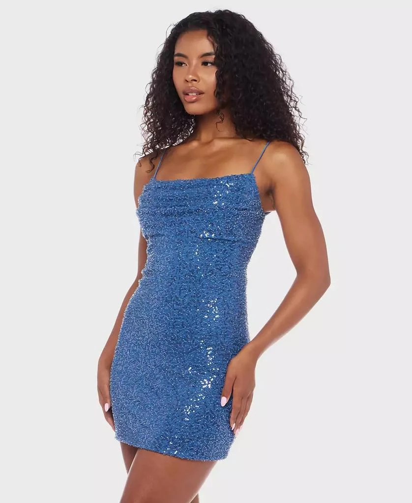 Juniors' Strappy Low Back Straight Neck Dress  On Sale Now with Up to 61%  Off | Discover Exclusive Deals & Savings at BeyondStyle  Authentic Alex &  Sophia women|dress|dresses|juniors|clothe with Limited-Time
