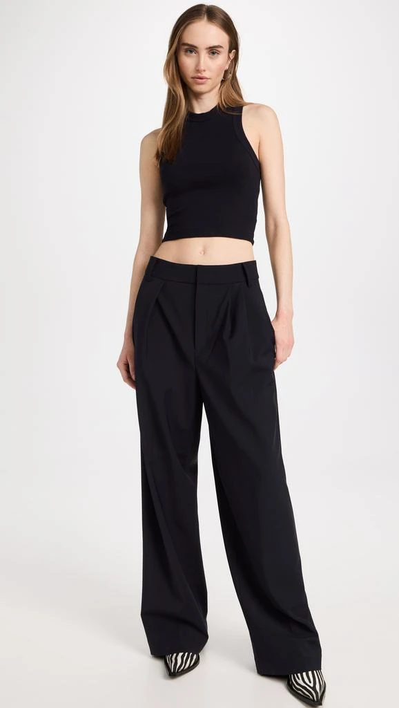 Tibi Ribbed T Cropped Tank 4