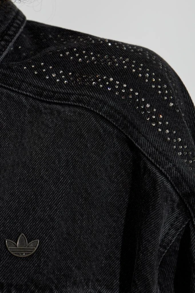 Adidas Denim jacket with shimmering sequins 5