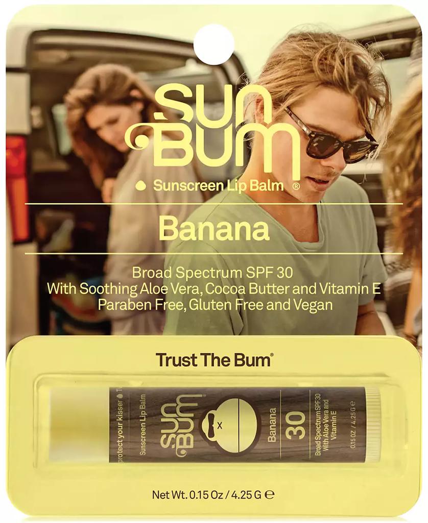 Sun Bum Sunscreen Lip Balm SPF 30 - Banana, 0.15 oz.