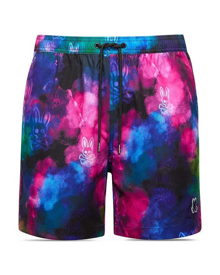 Psycho Bunny Dokos Printed 5.75" Swim Trunks 7