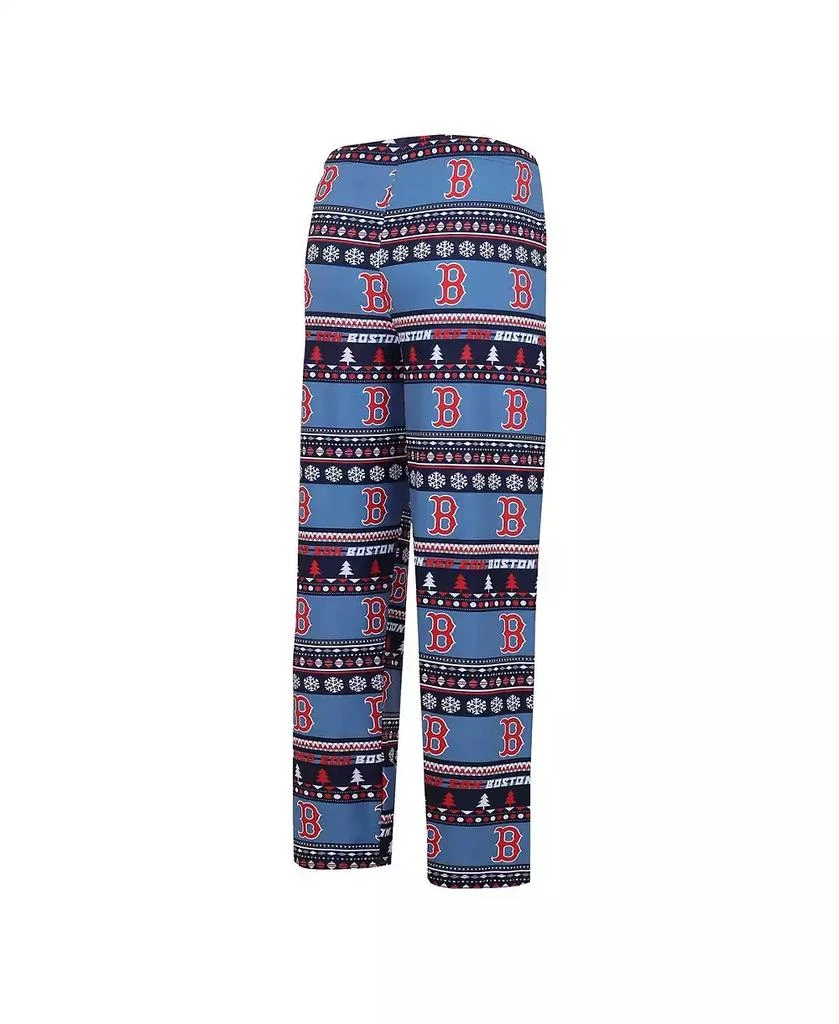 Concepts Sport Men's Navy Boston Red Sox Knit Ugly Sweater Long Sleeve Top and Pants Set 3