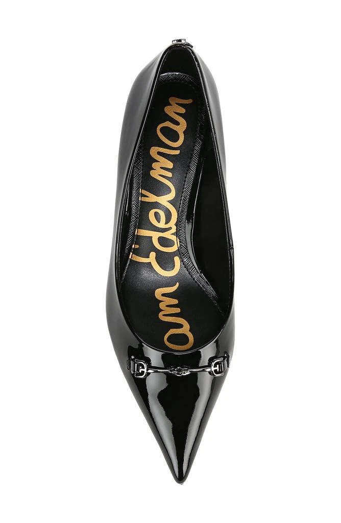 Sam Edelman Kaya Pointed Toe Kitten Heel Pump 5