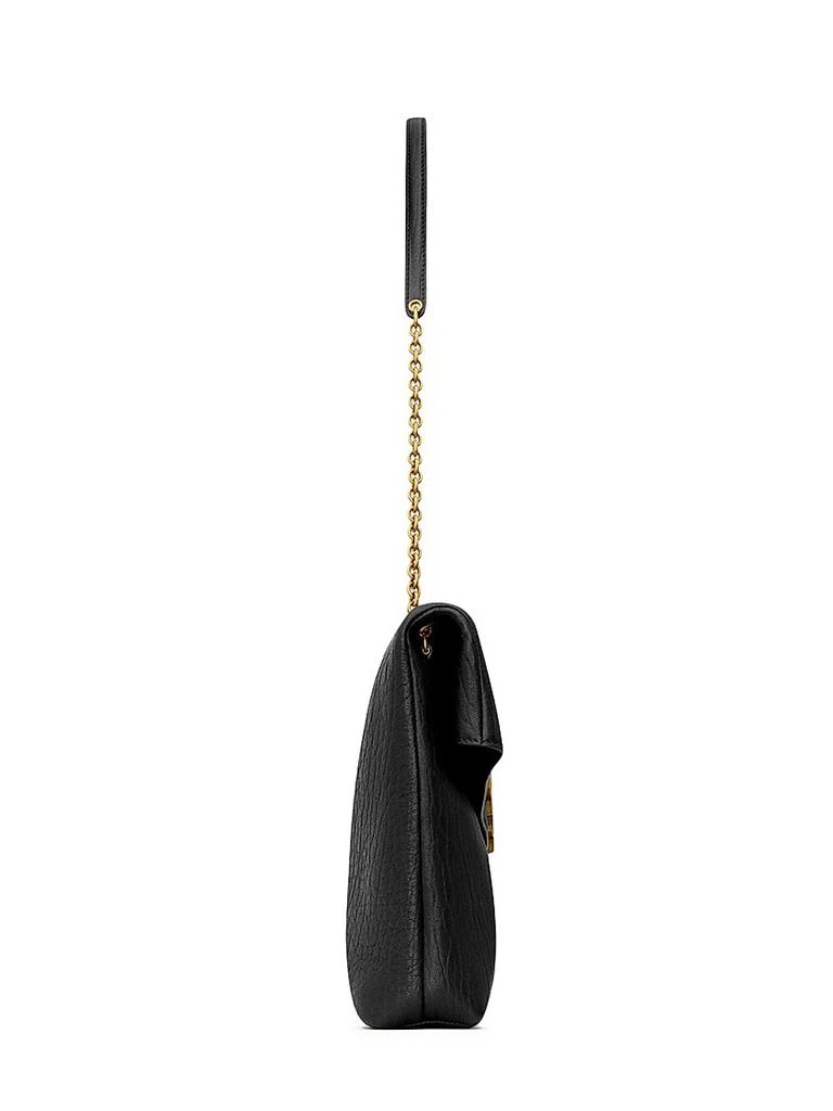 Yves Saint Laurent Cassandre XXL Envelope Pouch on Chain in Lambskin 5